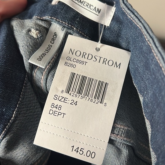 NWT Good American Good Legs Crop Size 24 - Picture 8 of 8